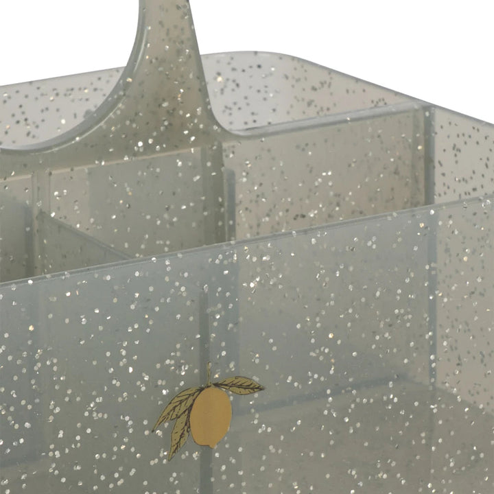 KONGES SLOJD GLITTER STORAGE ORGANISER: SPARKLING BLUE