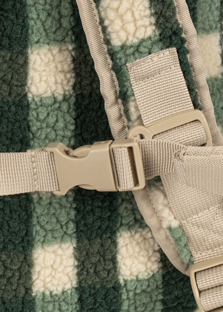 Konges Sløjd Jody Teddy Backpack Green Check