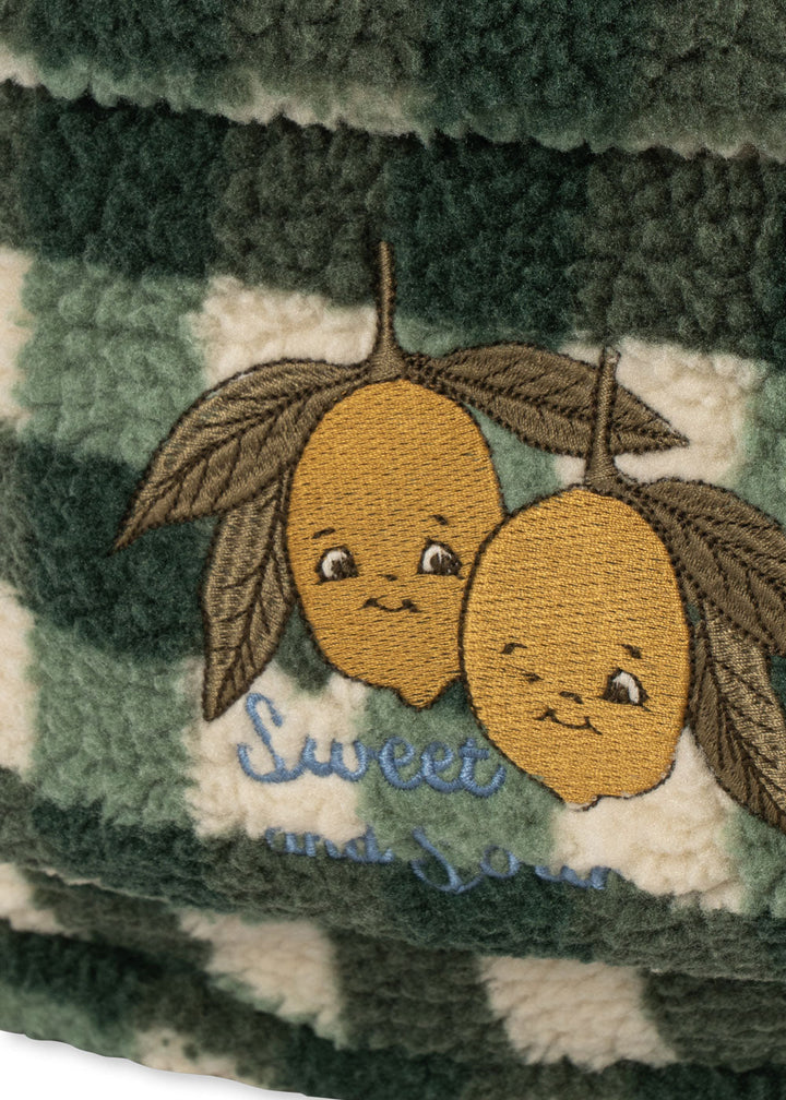 Konges Sløjd Jody Teddy Backpack Green Check
