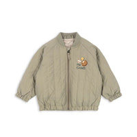 KONGES SLOJD JUNO BOMBER JACKET: LAUREL OAK