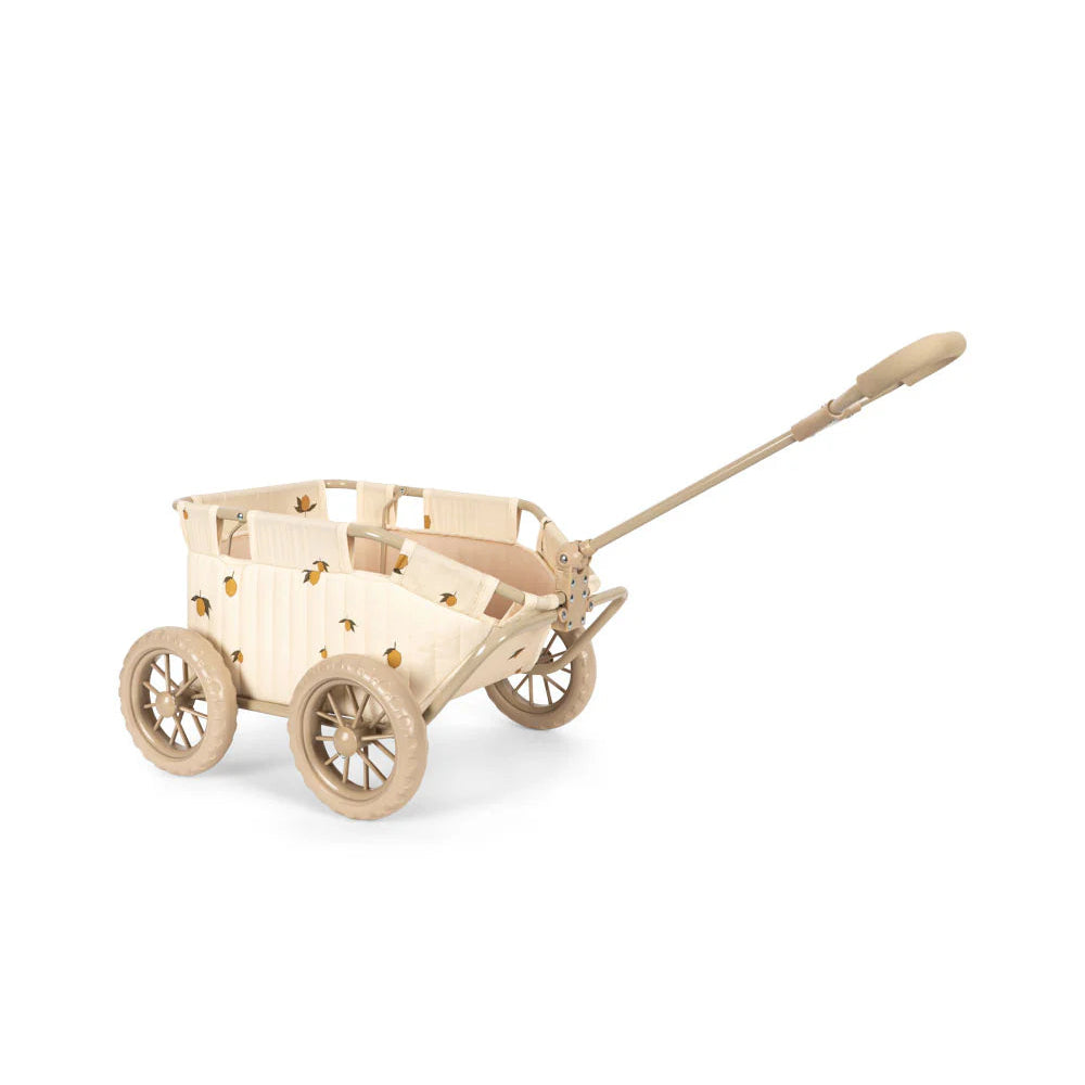 KONGES SLOJD KIDS STROLLER WAGON: LEMON