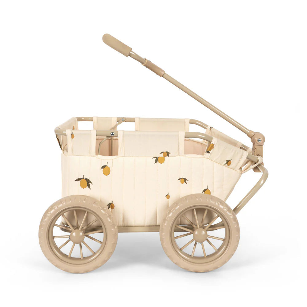 KONGES SLOJD KIDS STROLLER WAGON: LEMON