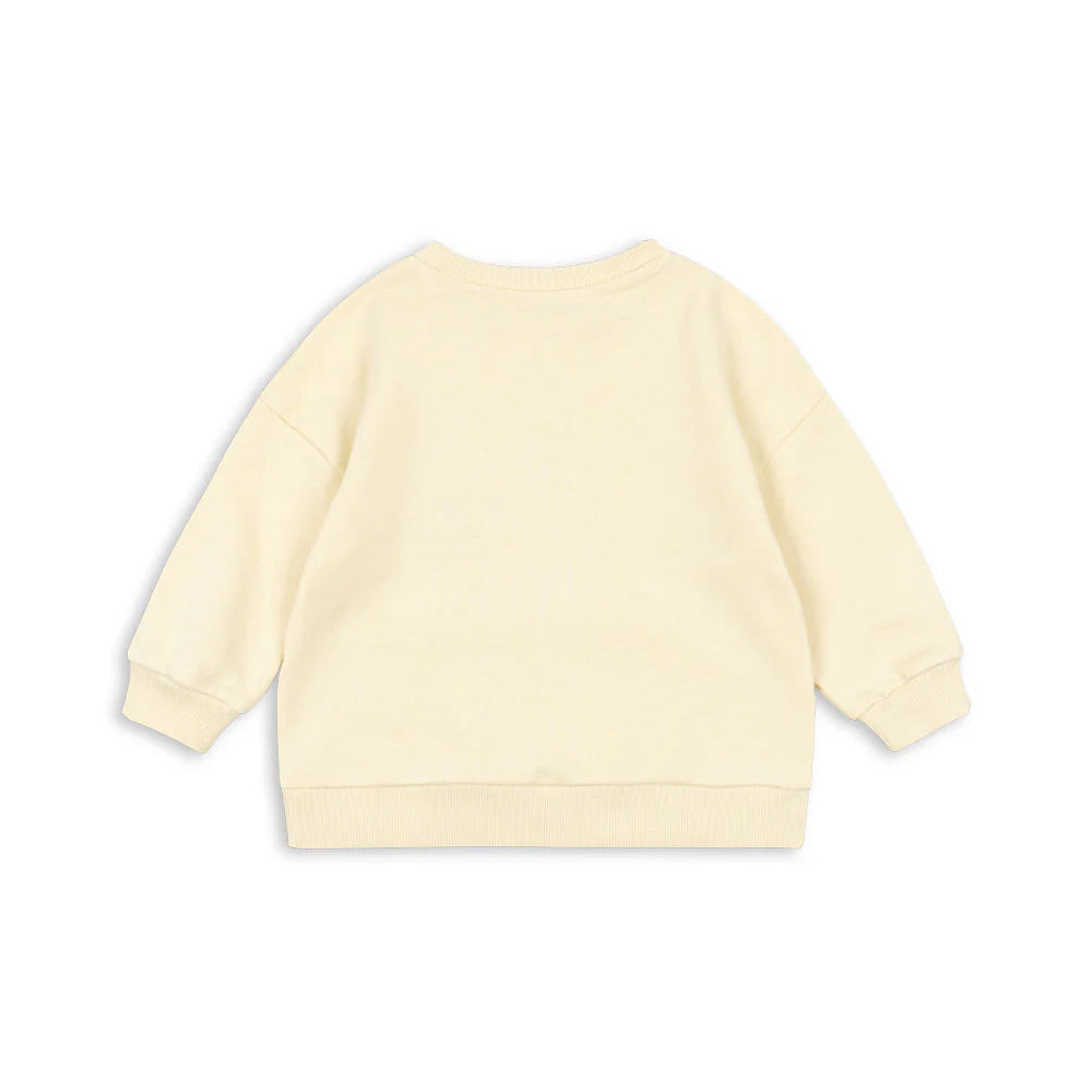 KONGES SLOJD LOU SEQUIN SWEAT SHIRT: SEA MIST