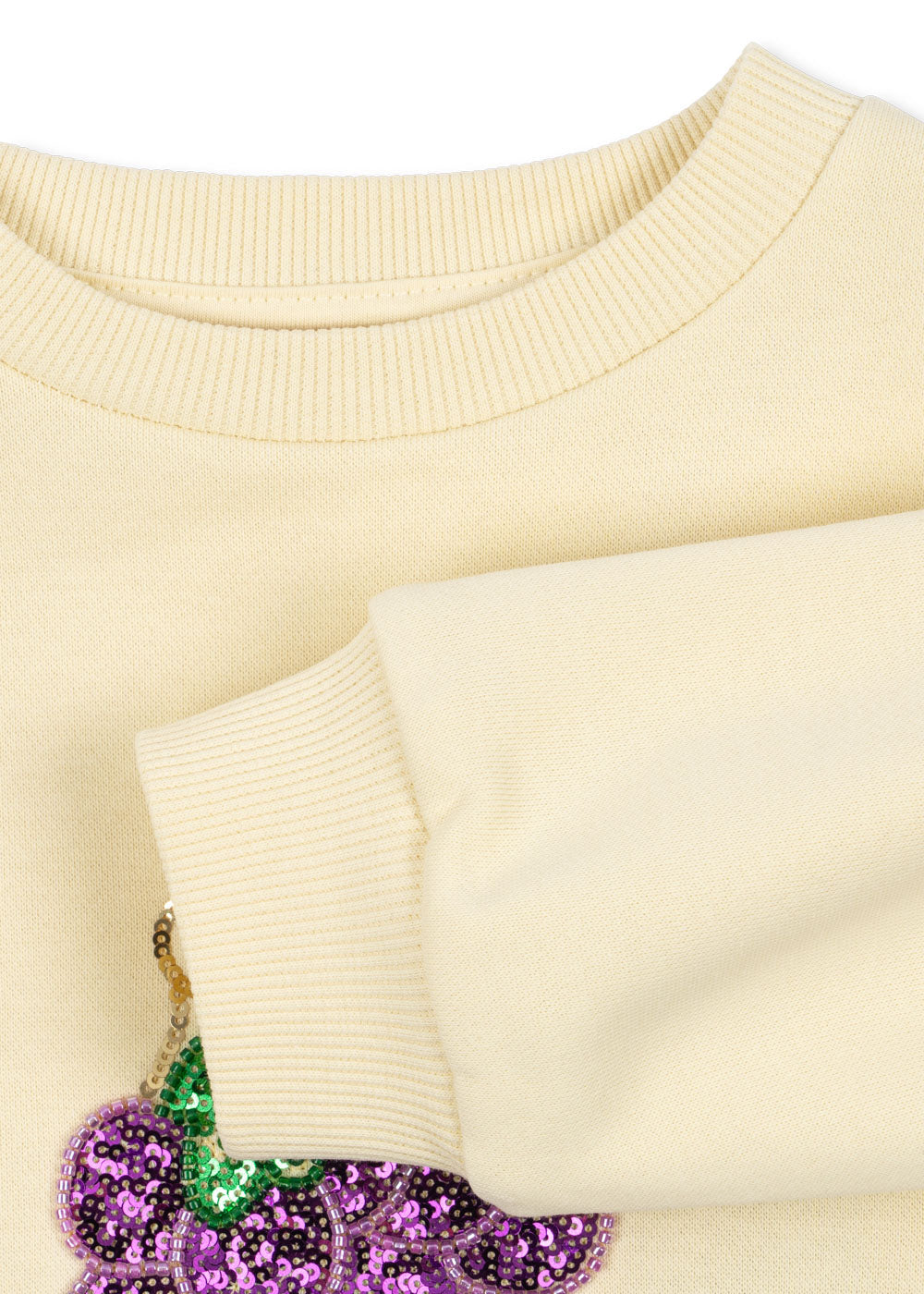 Konges Sløjd Lou Sequin Sweat Shirt Sea Mist