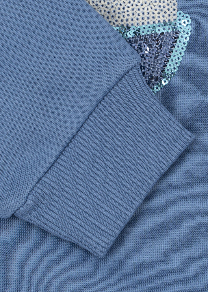 Konges Sløjd Loumilla Sweatshirt Colony Blue - pack shot