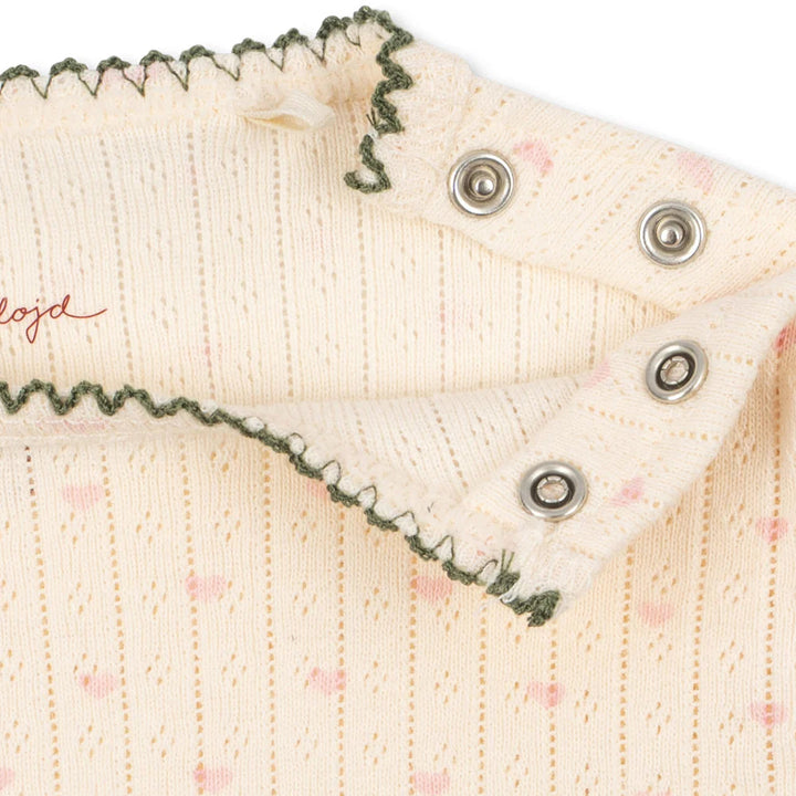 KONGES SLOJD MINNIE S/SLEEVE BODYSUIT: MINNIE COEUR