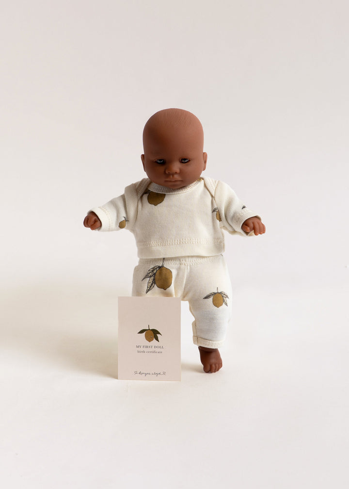 Konges Sløjd My First Mini Doll Lemon - pack shot