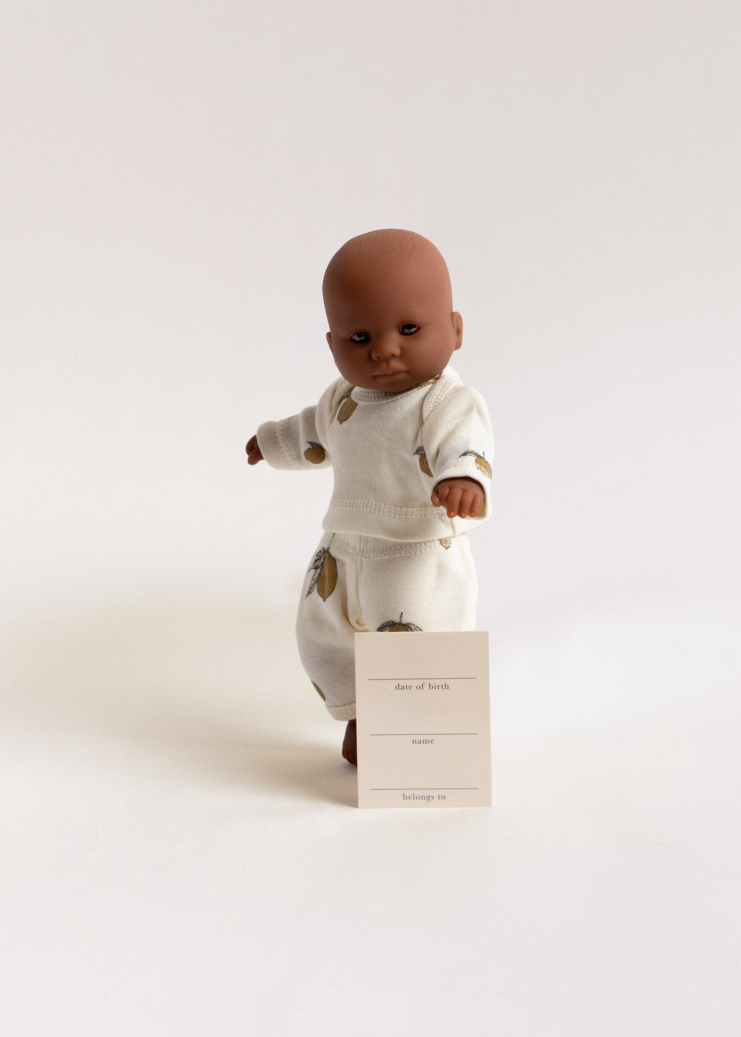Konges Sløjd My First Mini Doll Lemon - pack shot