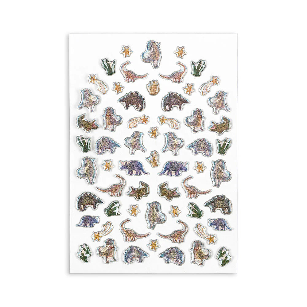 KONGES SLOJD PUFFY STICKERS: DINO