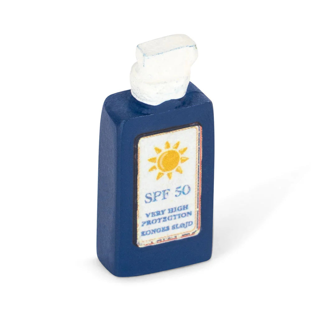 KONGES SLOJD TINY TEDDY TRAVEL: BLUE STRIPE