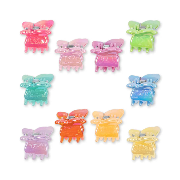 KONGES SLOJD MINI BUTTERFLY HAIR CLAWS 10PC