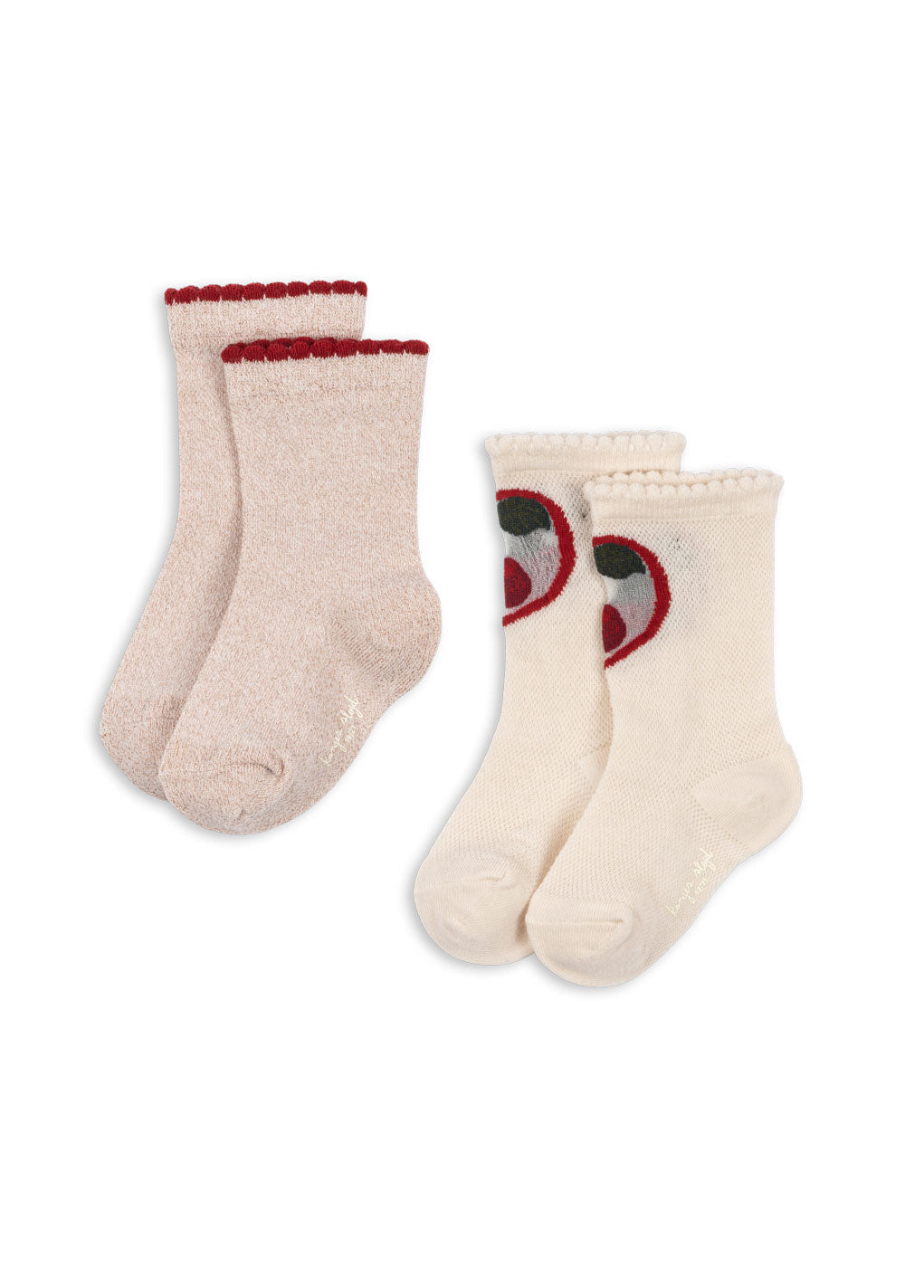 Konges Sløjd Cherry Rose Socks 2pc - packshot