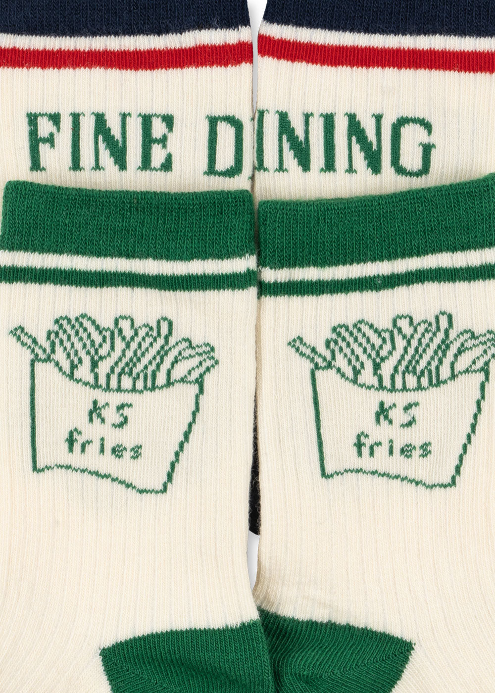 Konges Sløjd Fries Rib Socks 2pc - packshot