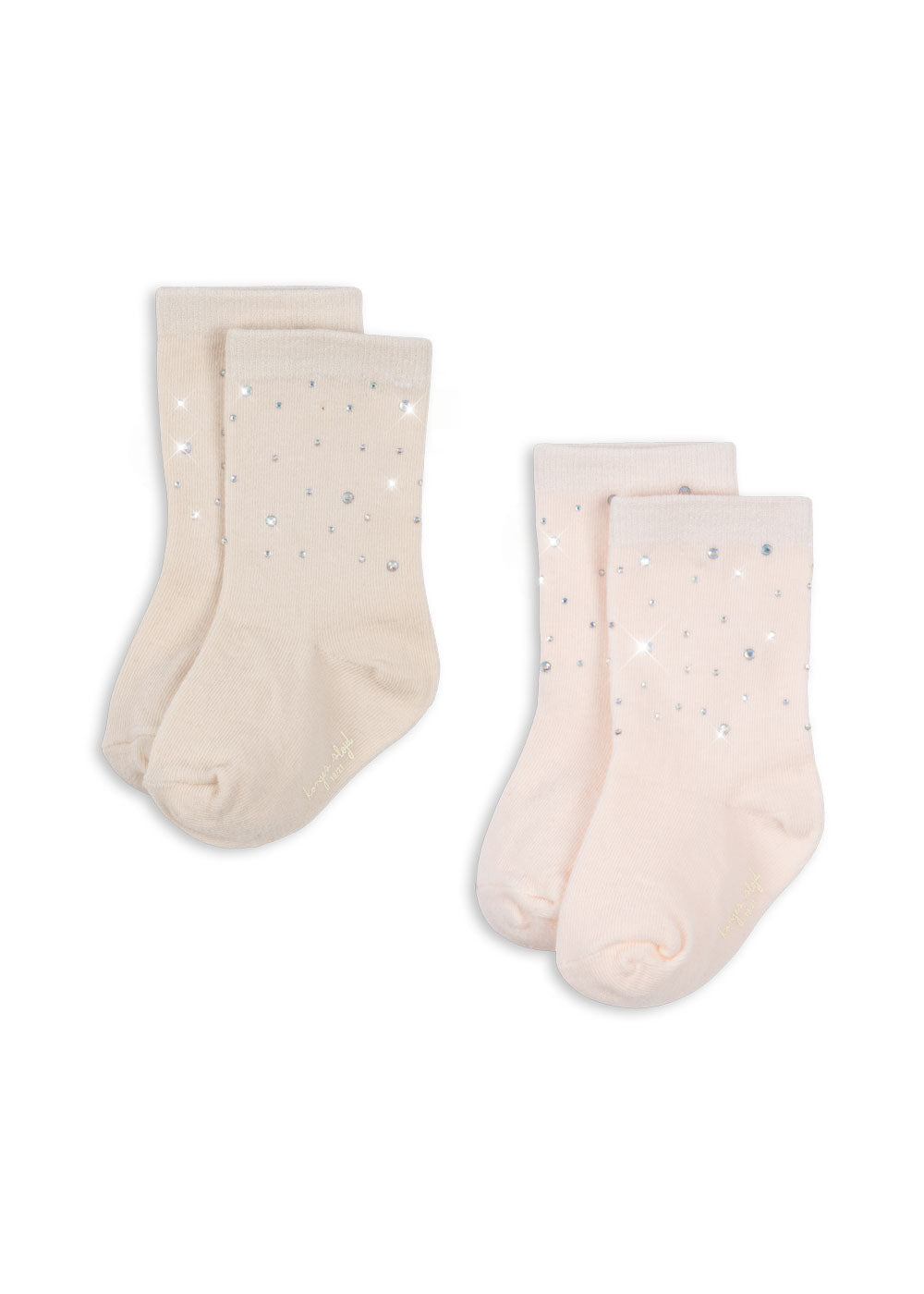 Konges Sløjd Sequin Socks 2pc creole pink - packshot