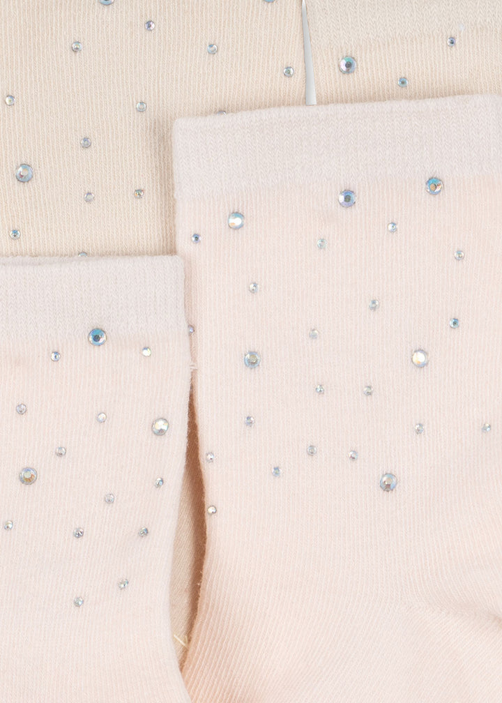Konges Sløjd Sequin Socks 2pc creole pink - packshot