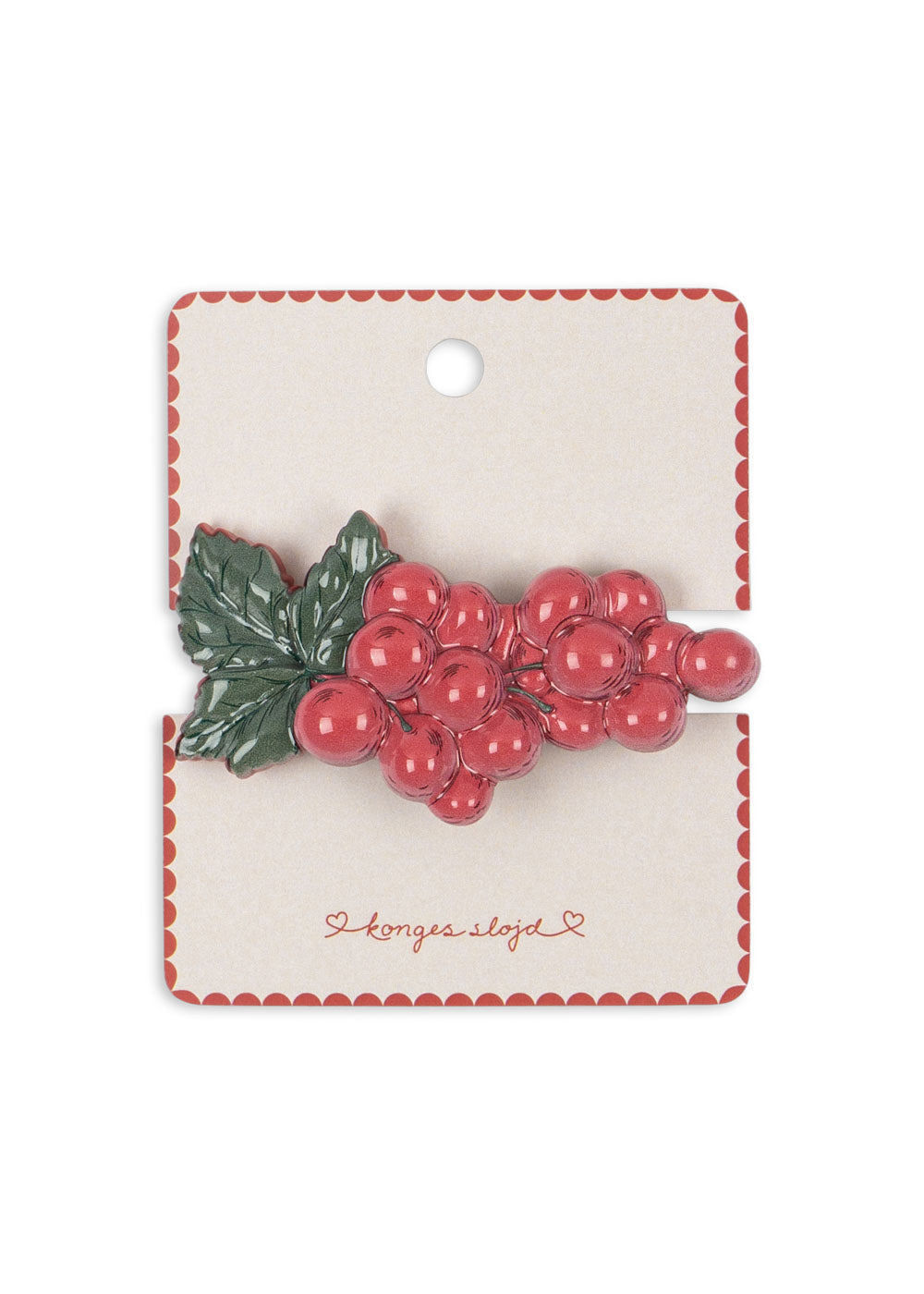Konges Sløjd Grape Hair Clip heather rose - packshot