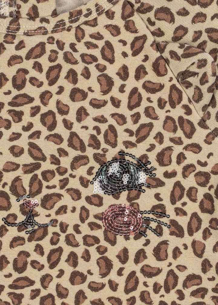 Konges Sløjd Kitty Long Sleeve Swimsuit Leo packshot