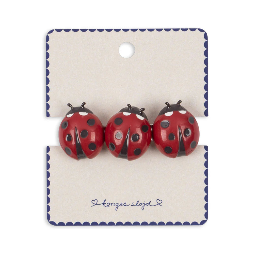 KONGES SLOJD LADYBUG HAIR CLIP