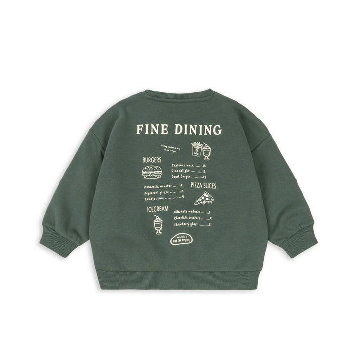 KONGES SLOJD LOU SWEAT SHIRT: CILANTRO