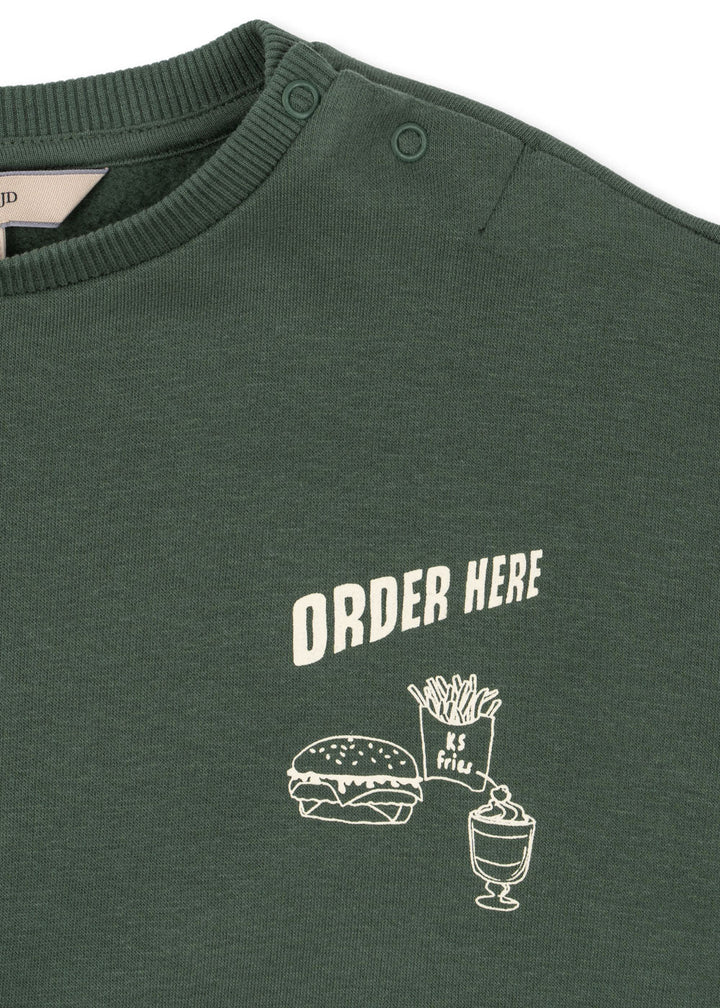 Konges Sløjd Lou Sweat Shirt: Cilantro - pack