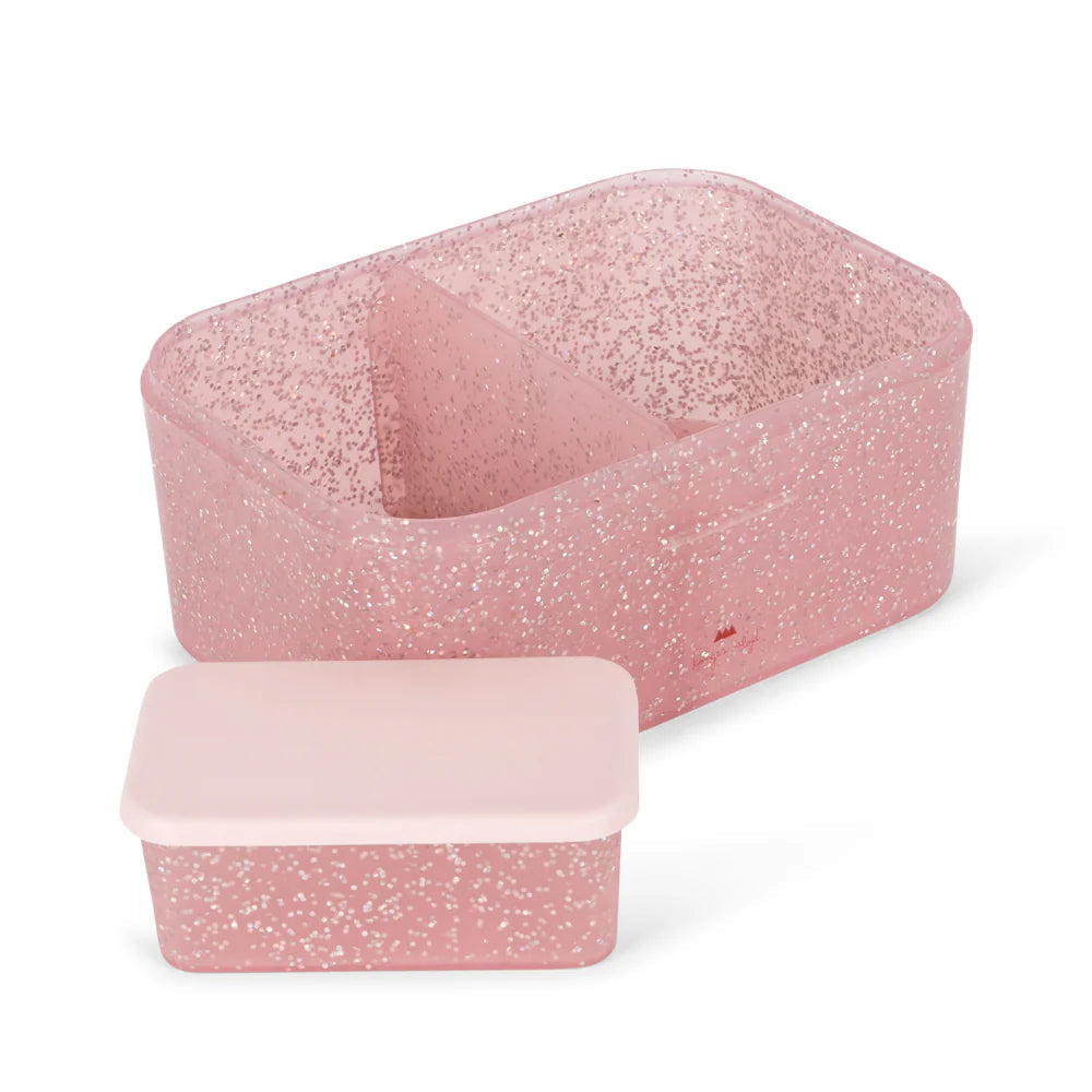 KONGES SLOJD GLITTER LUNCH BOX: CHERRY GLITTER