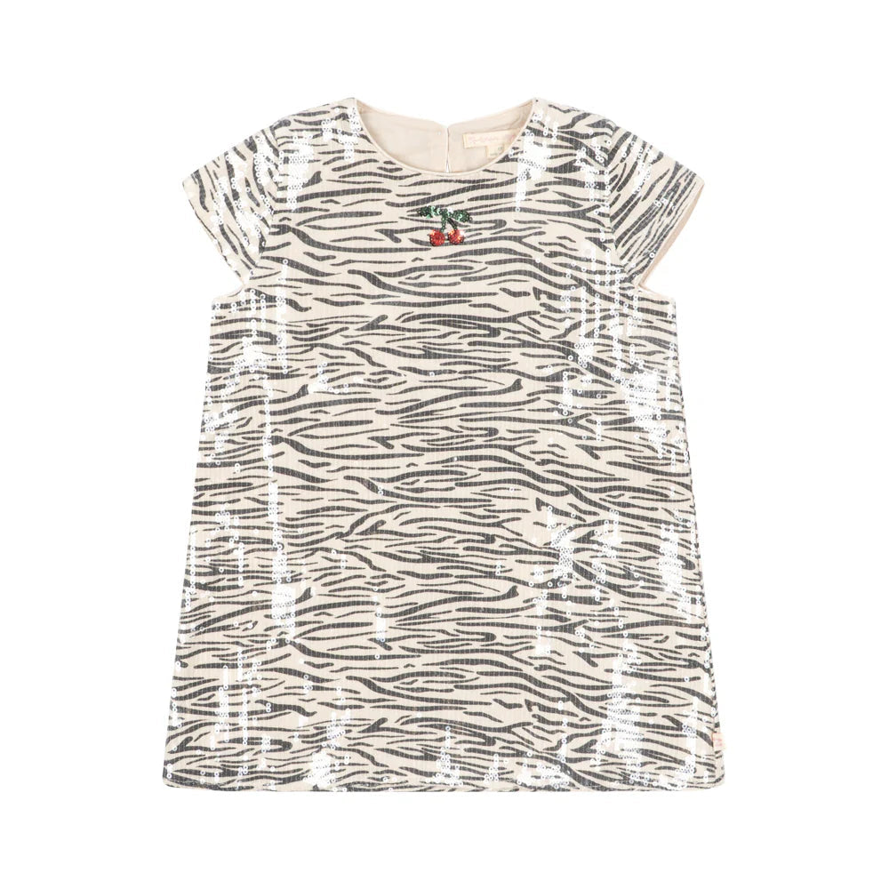 KONGES SLOJD ZEBRETTI DRESS: ZEBRA