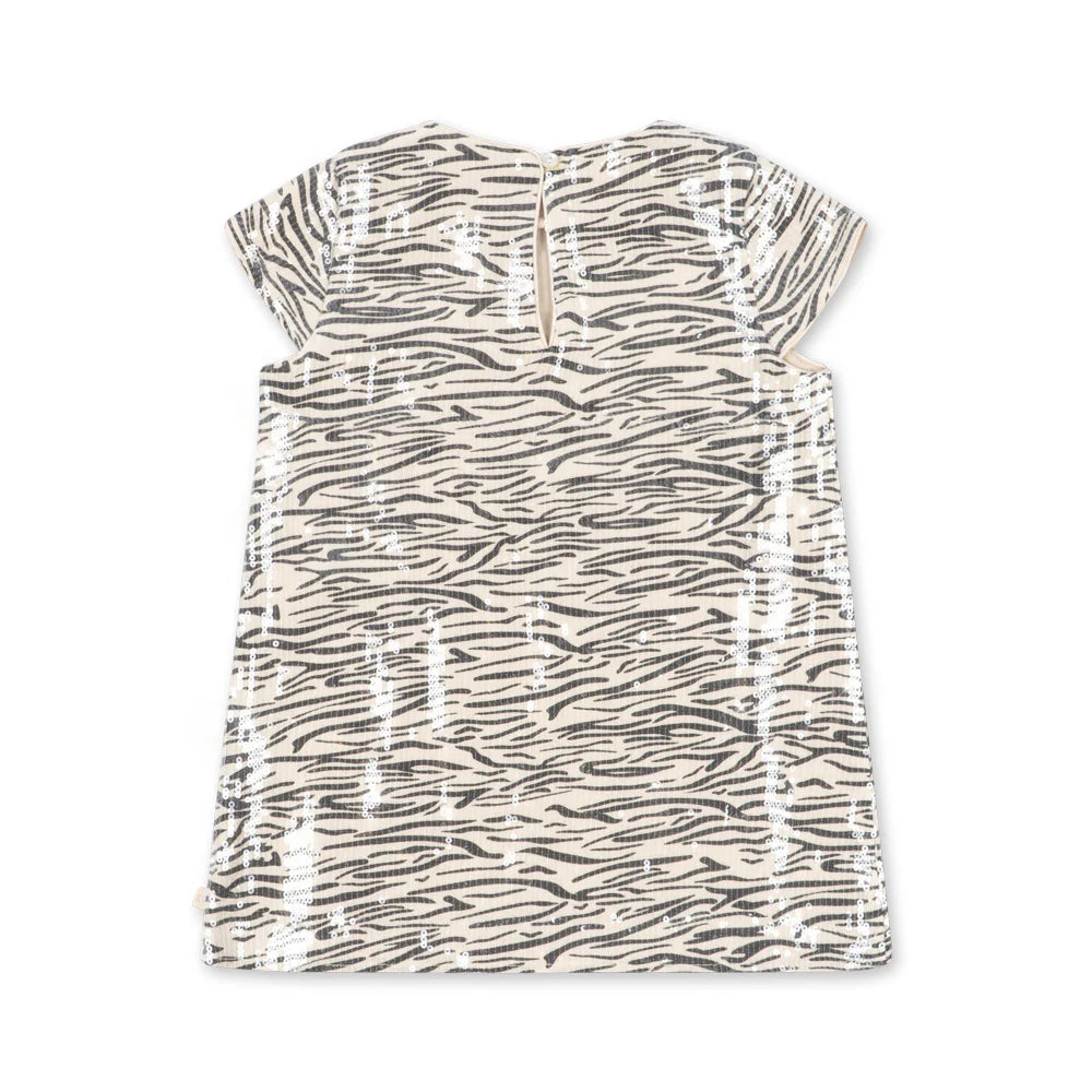 KONGES SLOJD ZEBRETTI DRESS: ZEBRA