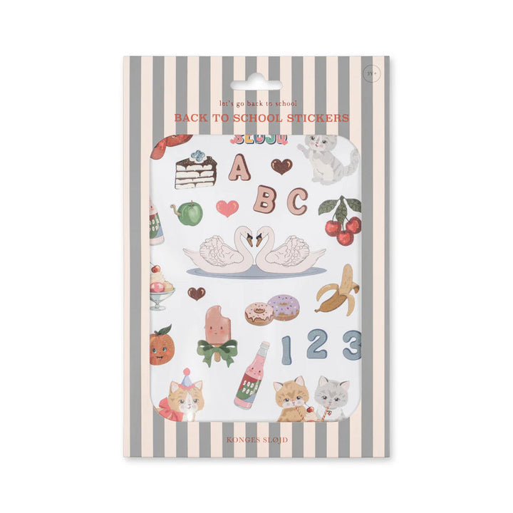 KONGES SLOJD BACK TO SCHOOL STICKERS: SWAN