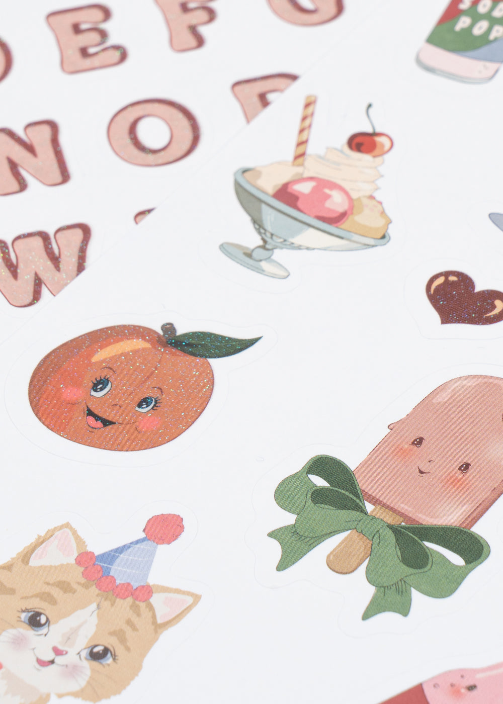 Konges Sløjd Back to School Stickers Swan - packshot