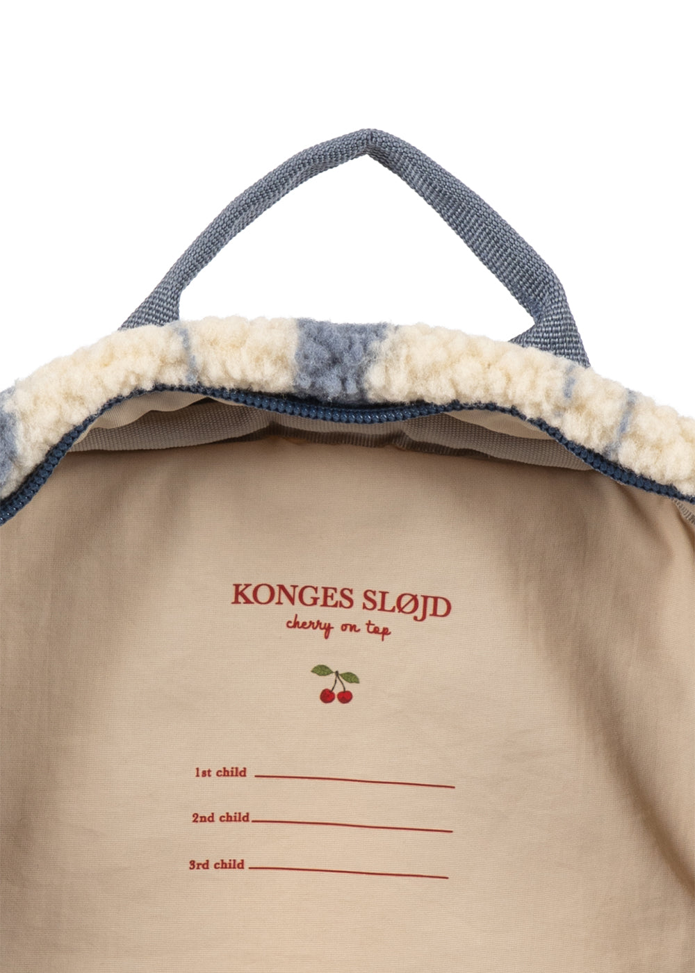 Konges Sløjd Jody Teddy Backpack Swan packshot