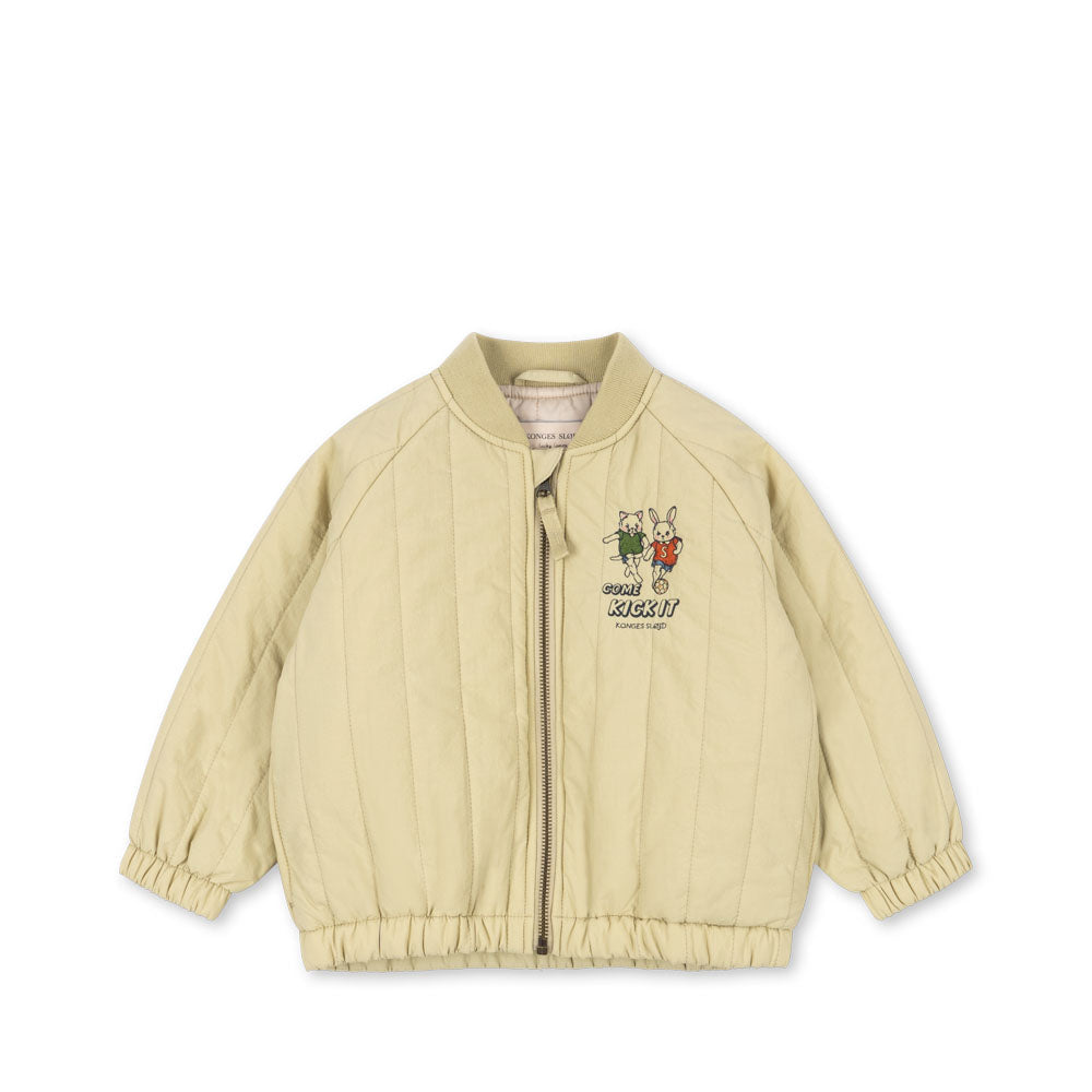 Konges Sløjd Juno Bomber Jacket Pale Olive Green