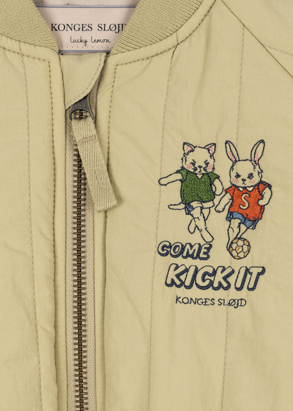 Konges Sløjd Juno Bomber Jacket: Pale Olive Green