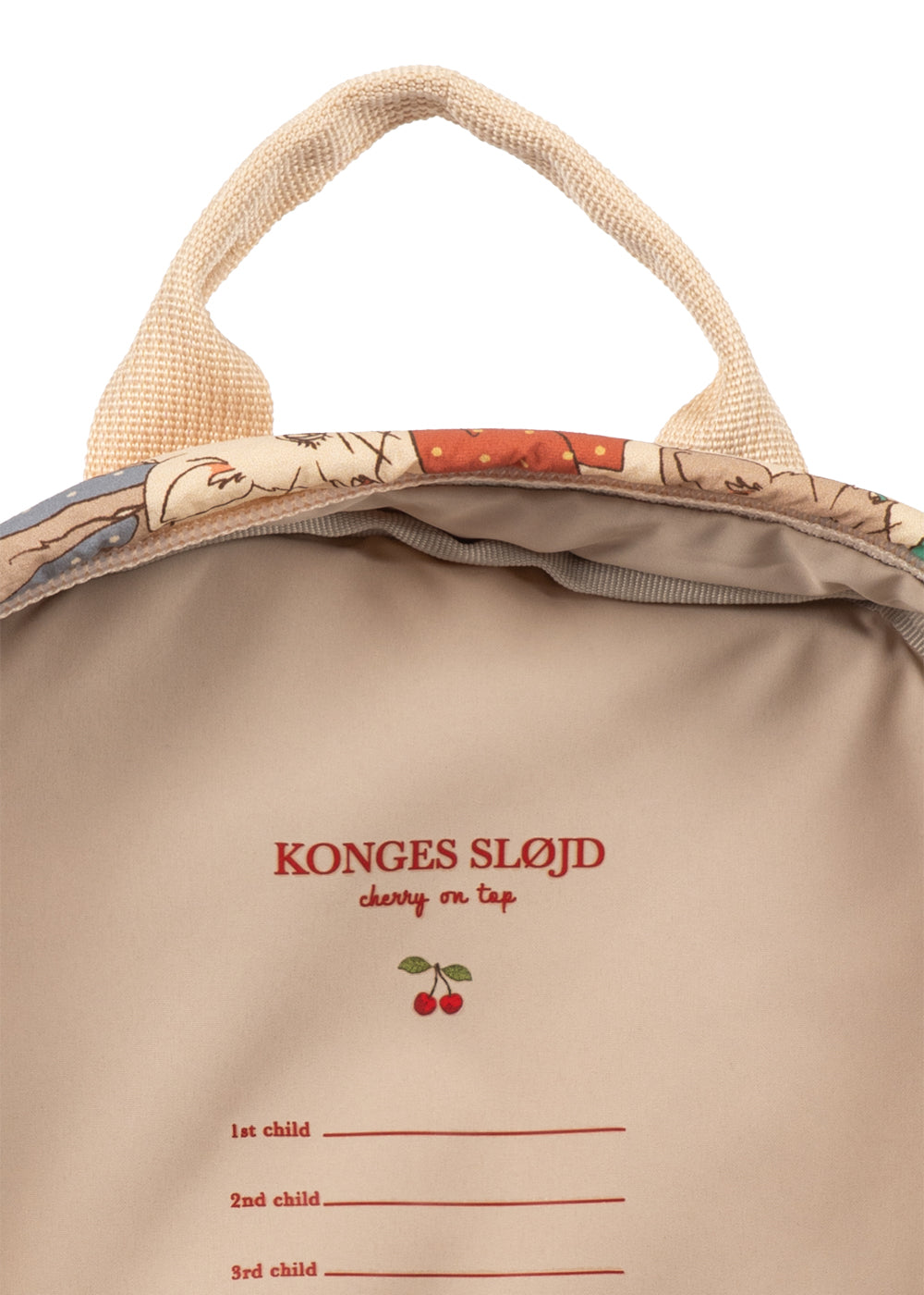 Konges Sløjd Juno Mini Backpack: Like Cats And Dogs - packshot