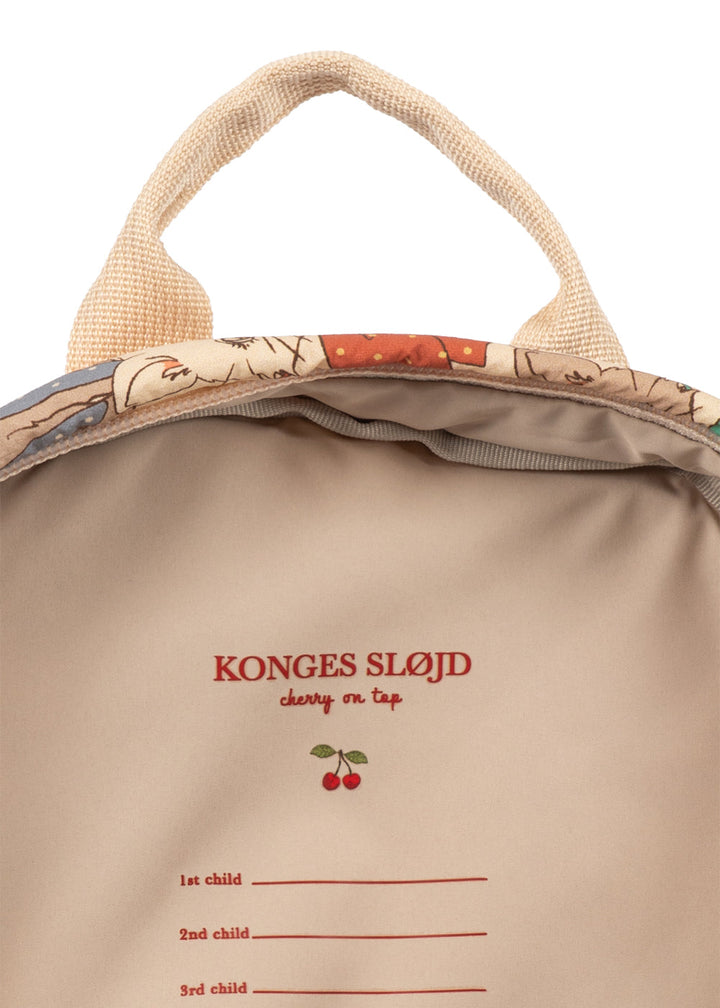 Konges Sløjd Juno Mini Backpack: Like Cats And Dogs - packshot