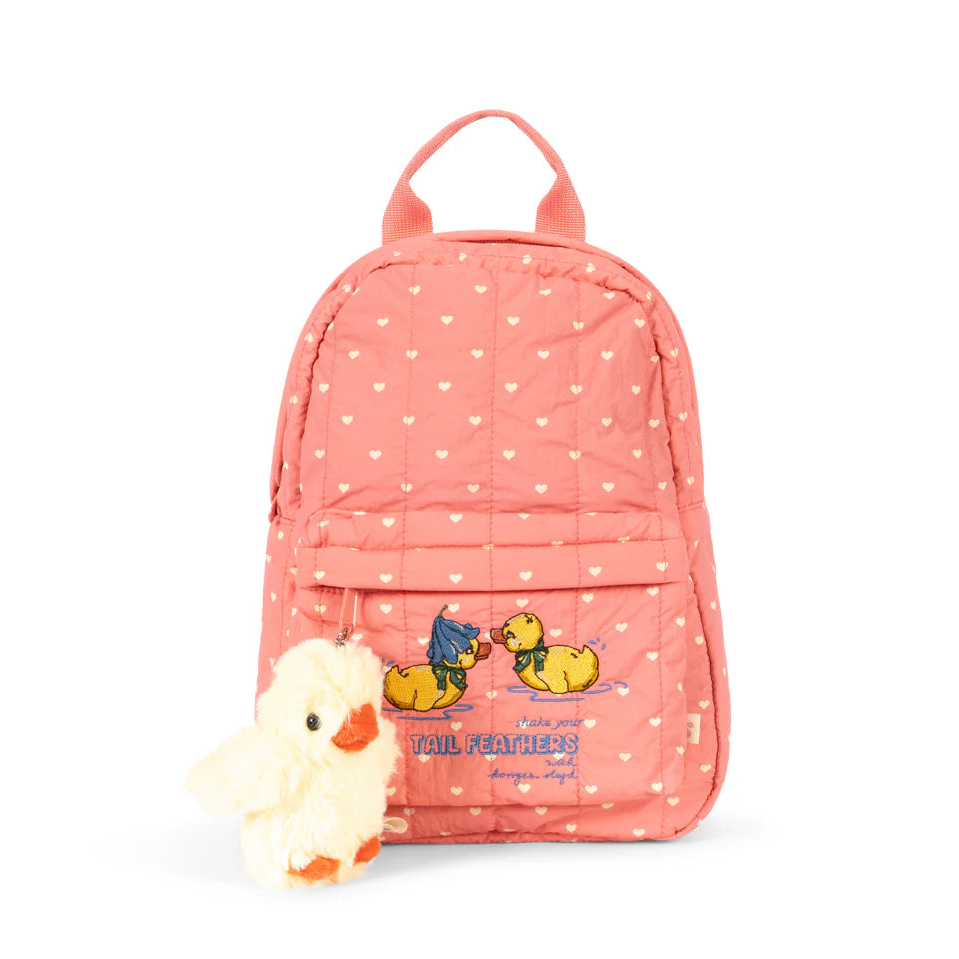 KONGES SLOJD JUNO MINI BACKPACK: COEUR FEATHERS