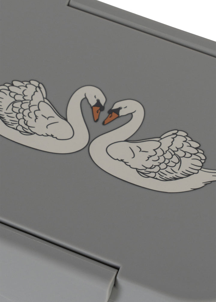 Konges Sløjd Lunch Box Swan Blue