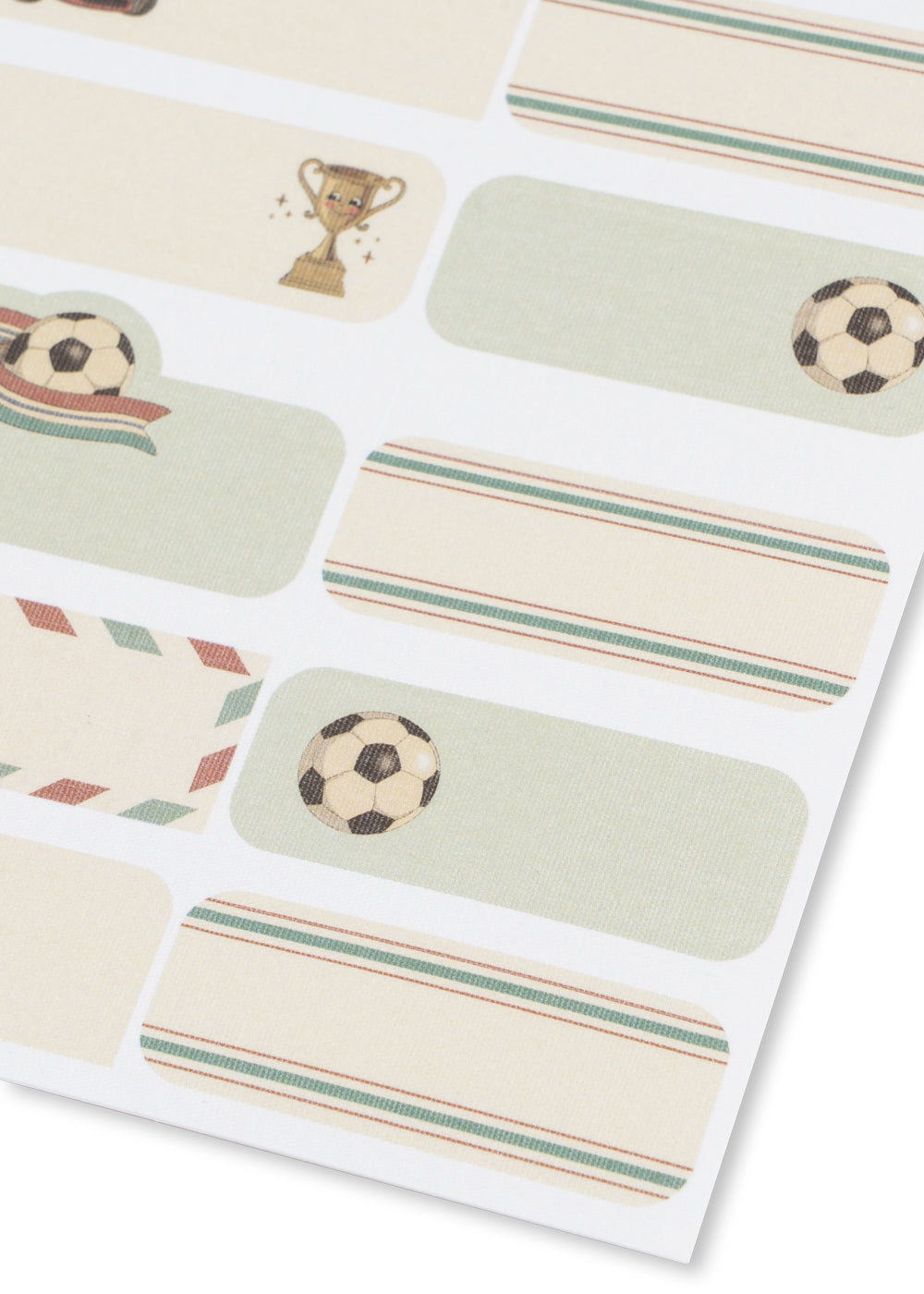 Konges Sløjd Name Stickers 60pc Kick It - packshot