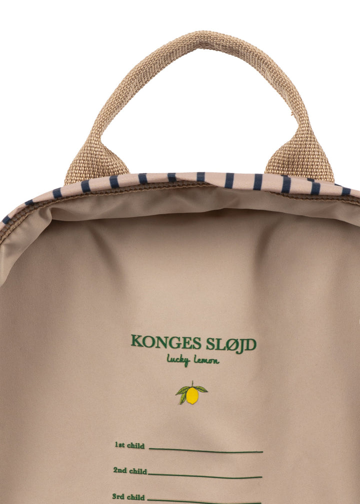Konges Sløjd Nohr Mini Backpack Stripe La Mer packshot