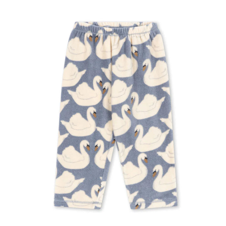 KONGES SLOJD TAVI FLEECE PANTS: SWAN