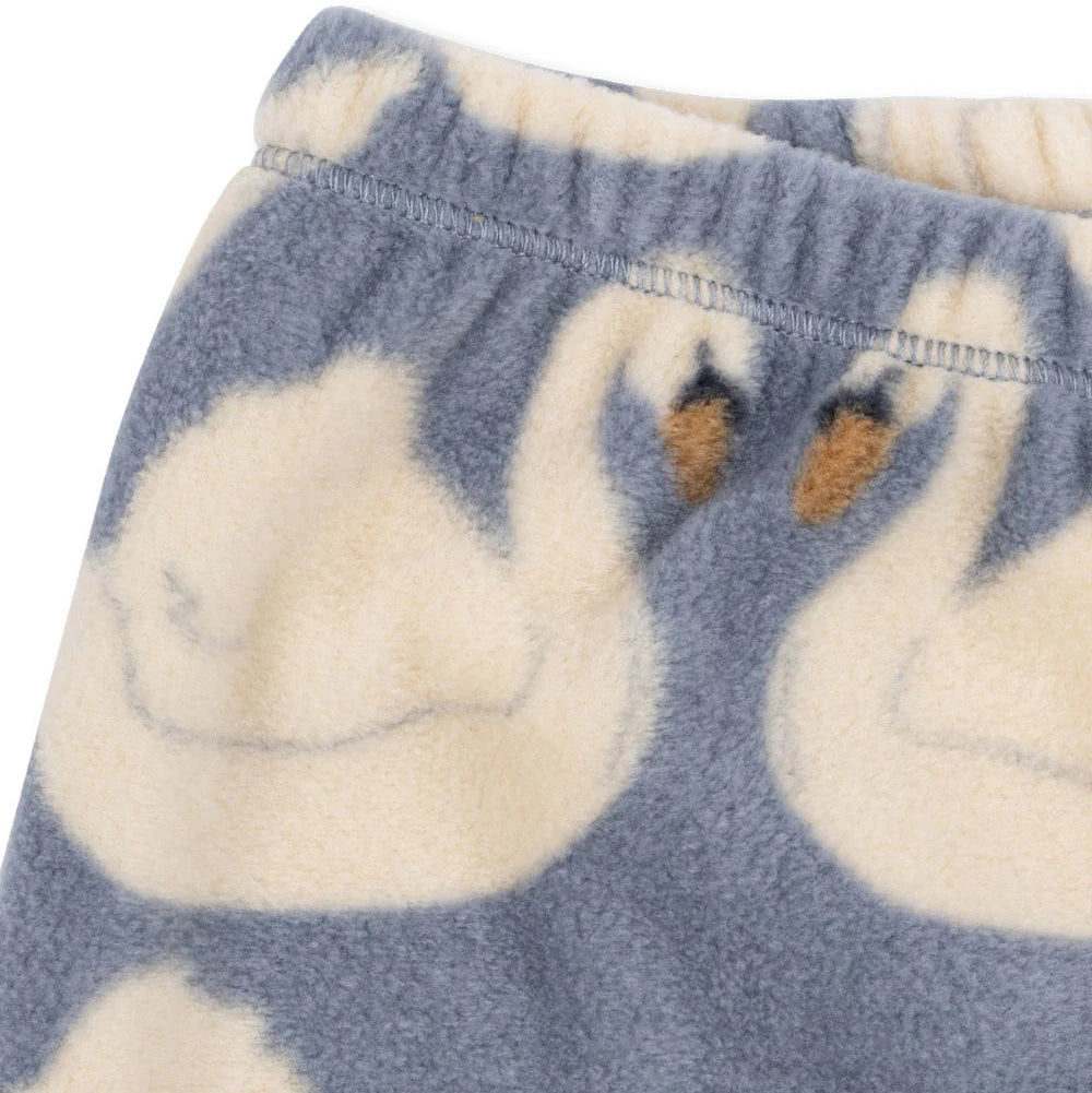KONGES SLOJD TAVI FLEECE PANTS: SWAN