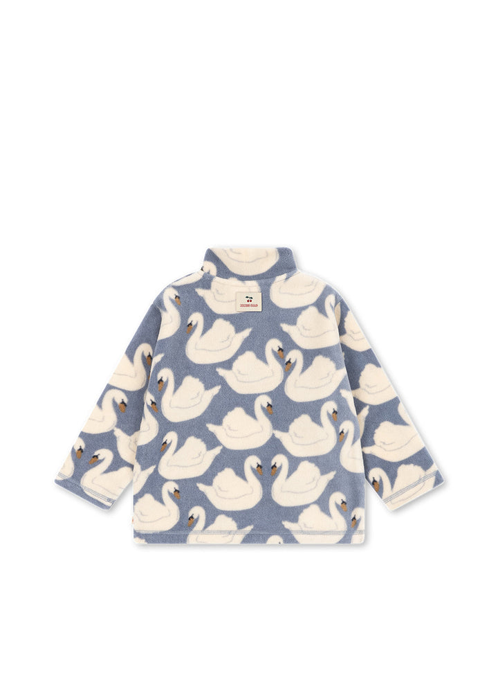 Konges Sløjd Tavi Fleece Sweatshirt Swan