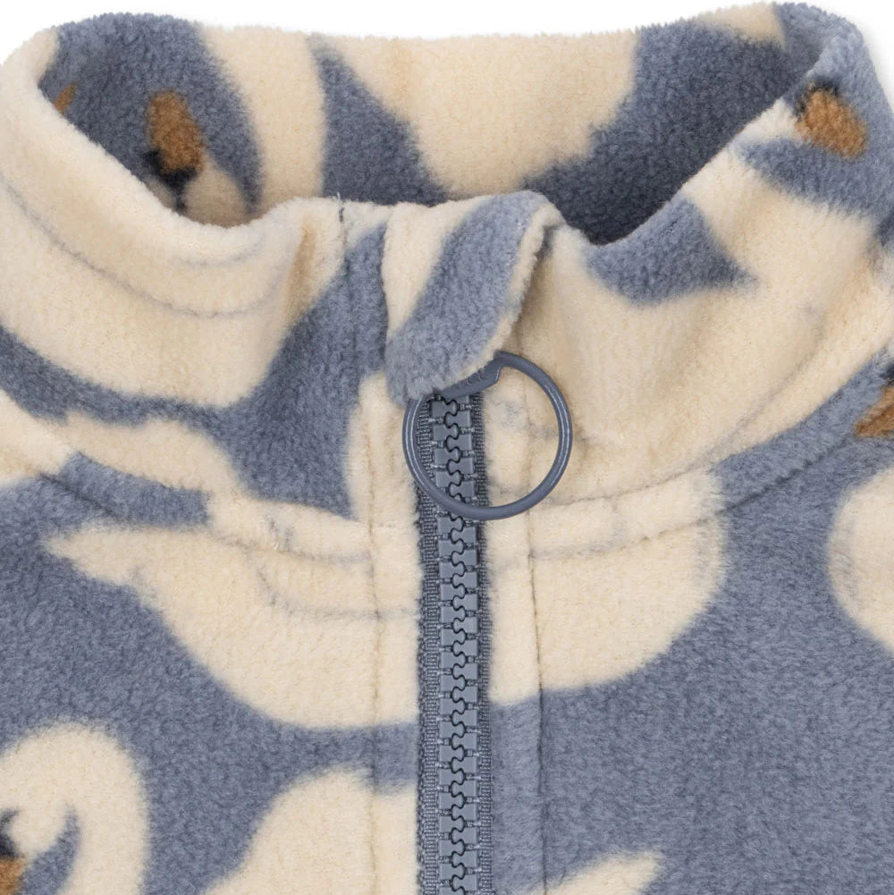 KONGES SLOJD TAVI FLEECE SWEATSHIRT: SWAN