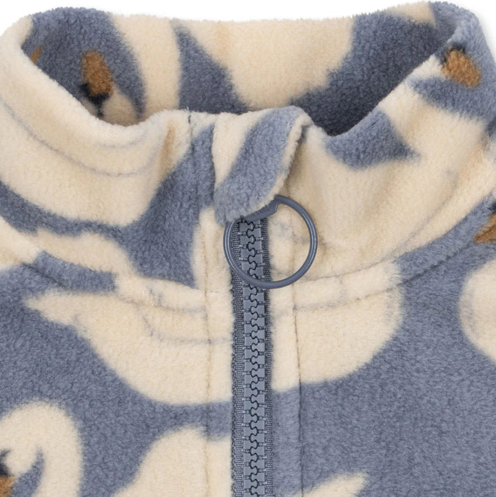 KONGES SLOJD TAVI FLEECE SWEATSHIRT: SWAN