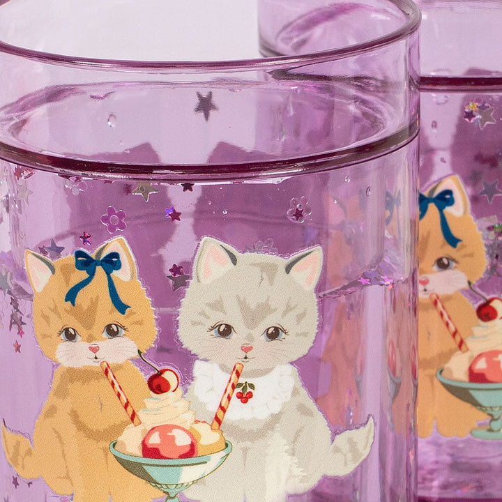 Konges Sløjd 2 Pack Glitter Cups: Kitty Gelateria - alternate angle