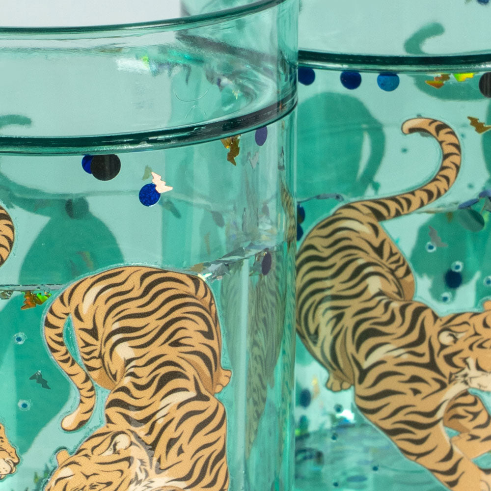 Konges Sløjd 2 Pack Glitter Cups Tiger Ruggito - alternate angle