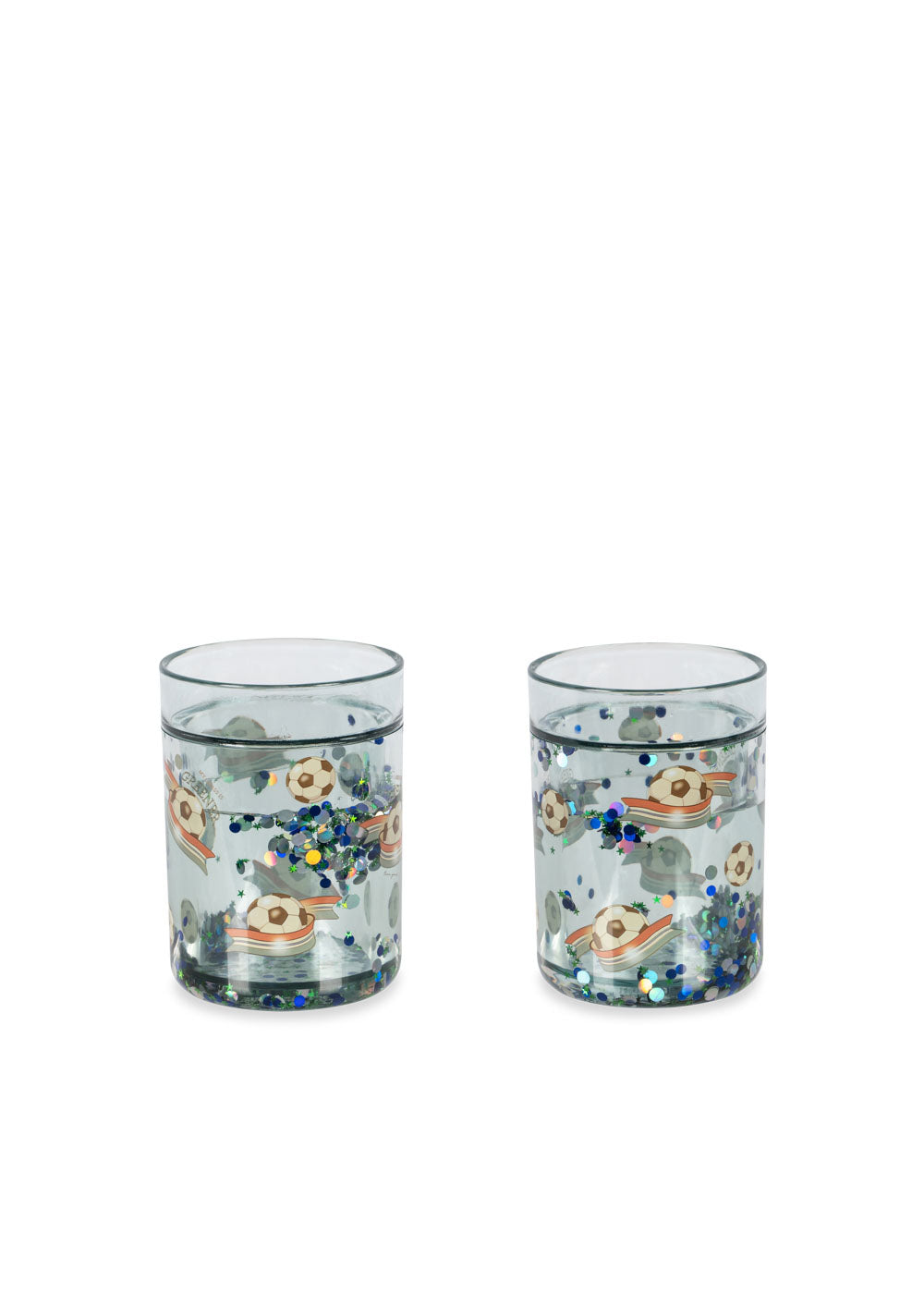 Konges Sløjd 2 Pack Glitter Cups Off White Kick It
