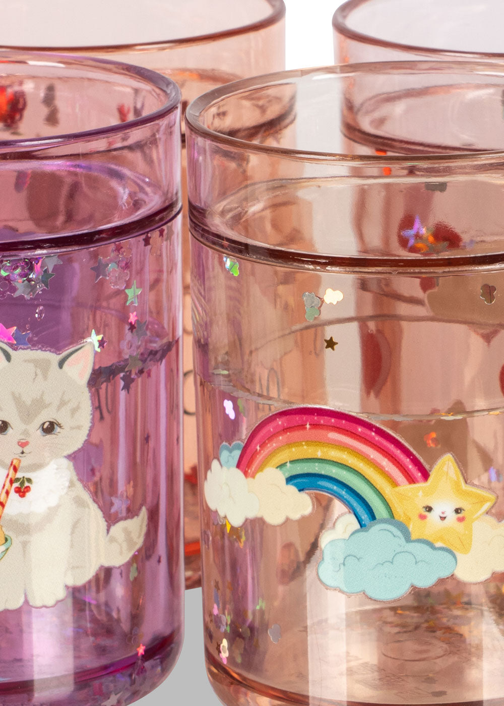 Konges Sløjd 4 Pack Glitter Cups: Multi Glitter