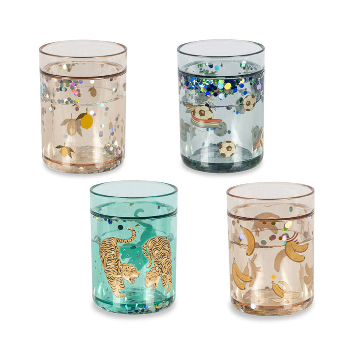 Konges Sløjd 4 Pack Glitter Cups Multi