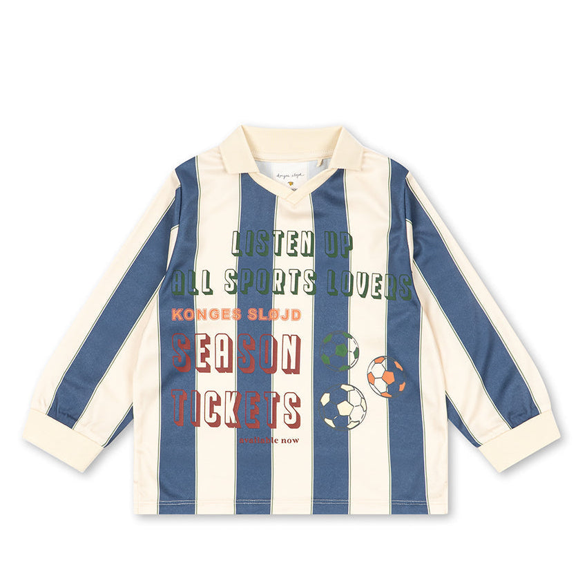 Konges Sløjd ACT Long Sleeve Tee GRS Quartz Stripe