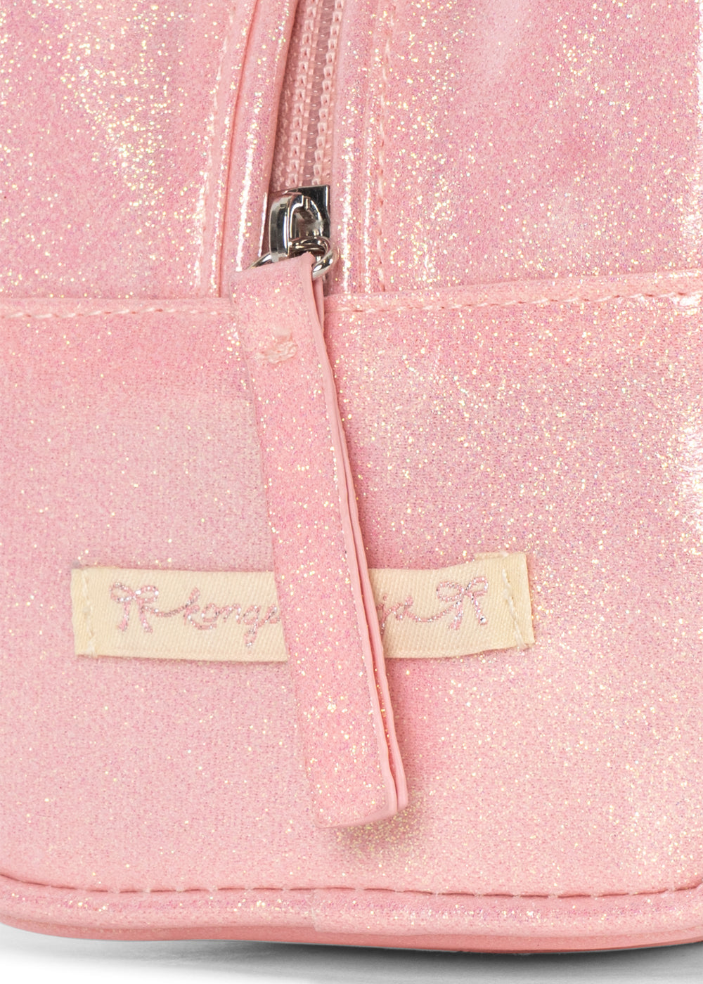 Konges Sløjd Cat Pouch: Cerise Glitter Pink - angle 3